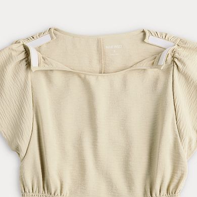 Women's Nine West Adaptive Cinched Blouse