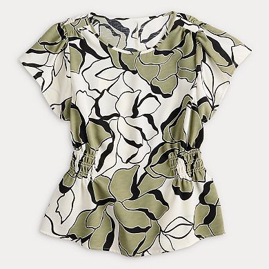Women's Nine West Adaptive Cinched Blouse