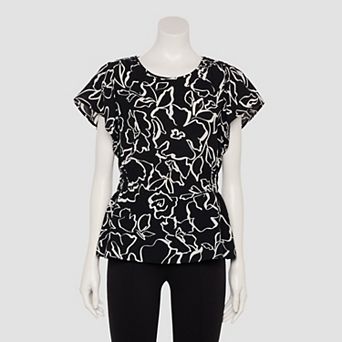 Women's Nine West Adaptive Cinched Blouse