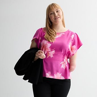 Women's Nine West Adaptive Cinched Blouse