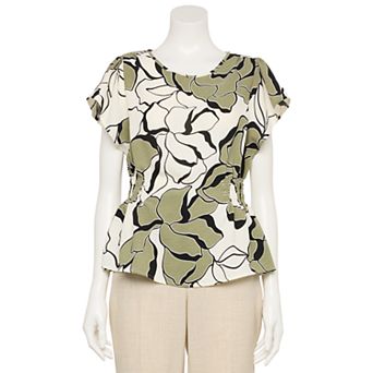 Women's Nine West Adaptive Cinched Blouse