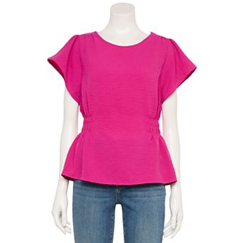 Women's Nine West Adaptive Cinched Blouse