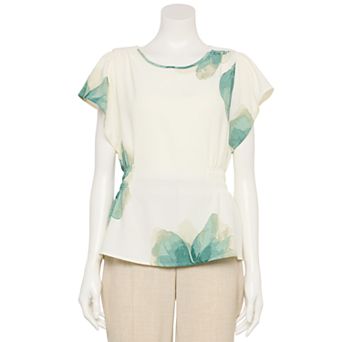 Women's Nine West Adaptive Cinched Blouse