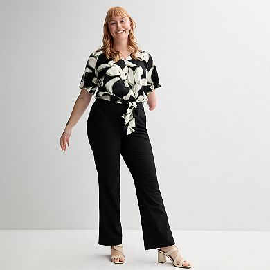 Women's Nine West Adaptive Tie-Front Top