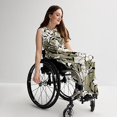 Women's Nine West Adaptive Tiered Maxi Dress