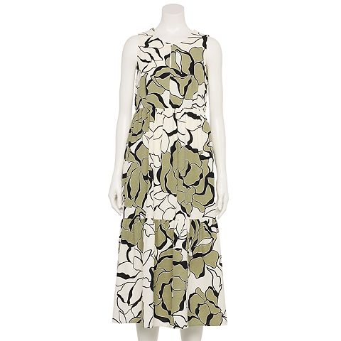 Женские платья Nine West Women's Nine West Adaptive Tiered Maxi Dress