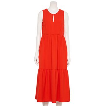 Women's Nine West Adaptive Tiered Maxi Dress