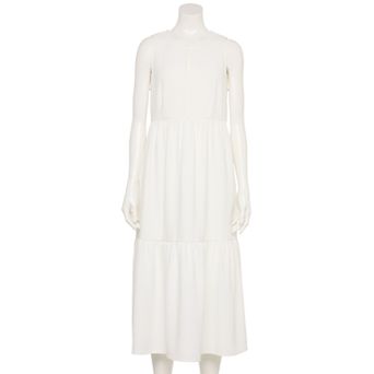 Women's Nine West Adaptive Tiered Maxi Dress