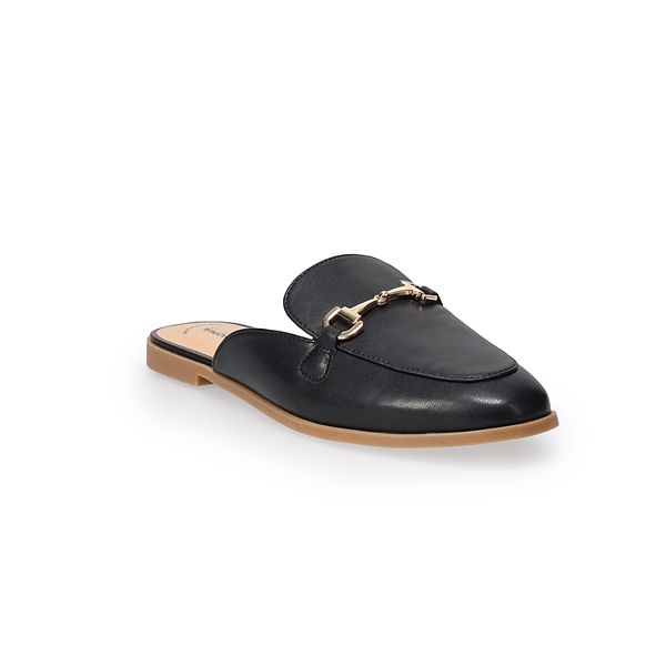 Sonoma Goods For Life® Ruiz Women's Bit Mules - Black (5.5)