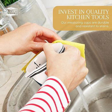 Ceramic Measuring Cups For Precise Cooking Measurements