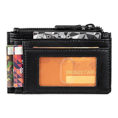 Men's Sonoma Goods For Life® RFID Side Zip Closure Card Case Wallet