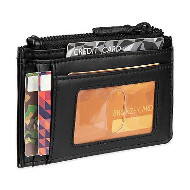 Men's Sonoma Goods For Life® RFID Side Zip Closure Card Case Wallet
