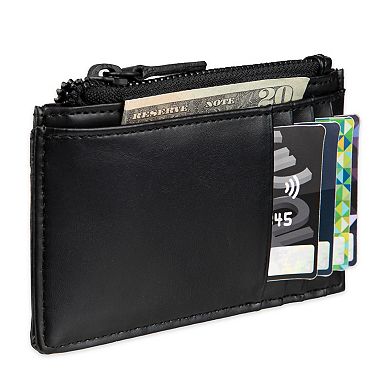 Men's Sonoma Goods For Life® RFID Side Zip Closure Card Case Wallet