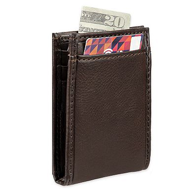 Men's Sonoma Goods For Life® RFID Front Pocket Wallet with Interior Metal Flick Bar