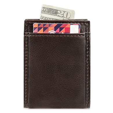 Men's Sonoma Goods For Life® RFID Front Pocket Wallet with Interior Metal Flick Bar