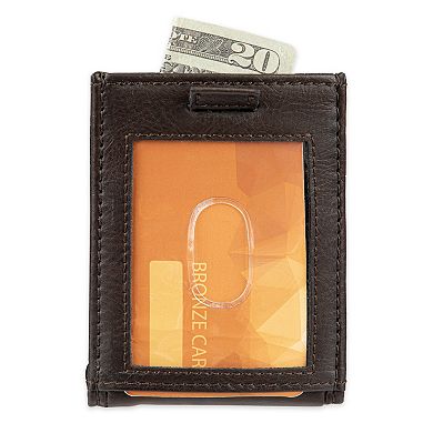 Men's Sonoma Goods For Life® RFID Front Pocket Wallet with Interior Metal Flick Bar