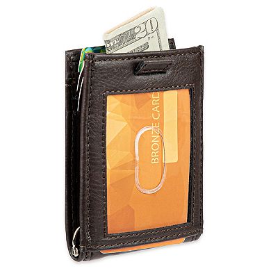 Men's Sonoma Goods For Life® RFID Front Pocket Wallet with Interior Metal Flick Bar