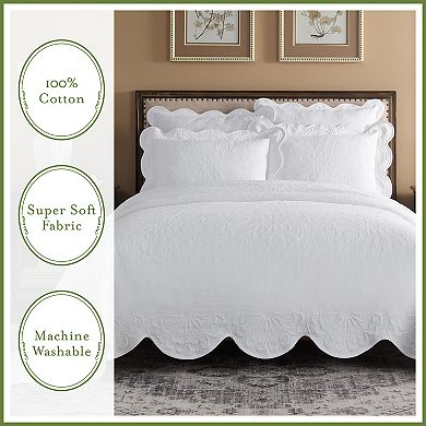 Historic Charleston Embossed Estate Bedspread
