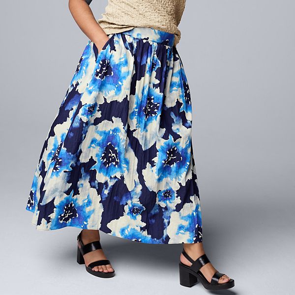 Beyond by Vera Amber Skirt, Sverige Indigo