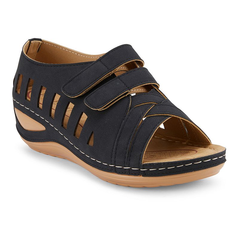 Henry Ferrera By Charming Lady Style Indiana Women's Comfort Shoes, Size: 7.5, Black