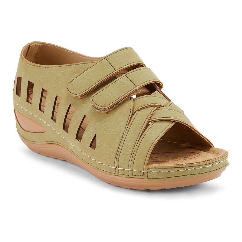Henry Ferrera By Charming Lady Style Indiana Women's Comfort Shoes, Size: 7, Green