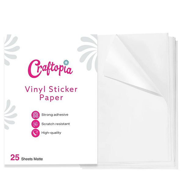 Craftopia Printable Vinyl Sticker Paper