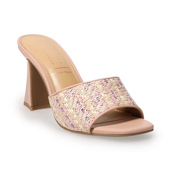 LC Lauren Conrad Rayyna Woven Women's Heeled Sandals