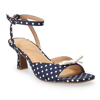 LC Lauren Conrad Eileen Bow Women's Open-Toe Heeled Sandals