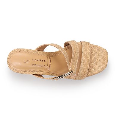 LC Lauren Conrad Canelle Women's Asymmetrical Heels