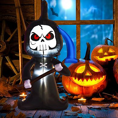 6-foot Halloween Inflatable With Built-in Led Lights