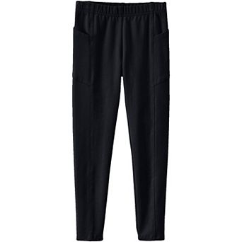 Girls 2-20 Lands' End Tough Cotton Legging with Pocket in Regular and Plus