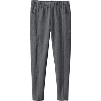 Girls 2-20 Lands' End Tough Cotton Legging with Pocket in Regular and Plus