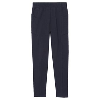 Girls 2-20 Lands' End Tough Cotton Legging with Pocket in Regular and Plus