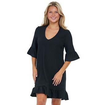 Women's Jordan Taylor Ruffle Swim Cover-Up Dress