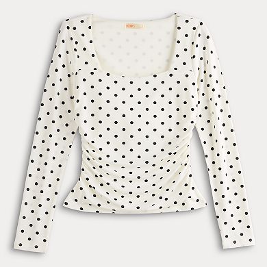 Women's INTEMPO™ Square Neck Long Sleeve Top