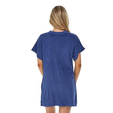 Plus Size Jordan Taylor Button Up Swim Cover Up with Pockets