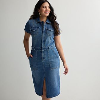 Women's INTEMPO™ Utility Denim Dress