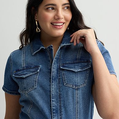 Women's INTEMPO™ Utility Denim Dress