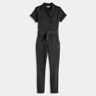 Women's INTEMPO™ Denim Belt Jumpsuit