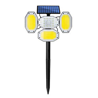 Upgraded Solar Motion Sensor Light Security Lamp for Garden, Outdoor - Waterproof