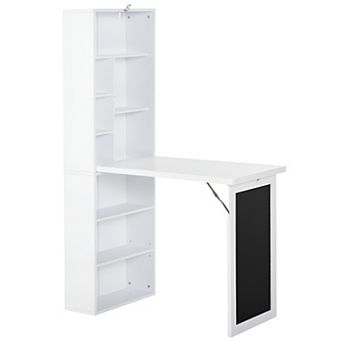 Wall Mount Desk Cabinet - Ideal for Home and Office
