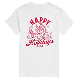 Big & Tall Coca-Cola Happy Holidays Graphic Tee