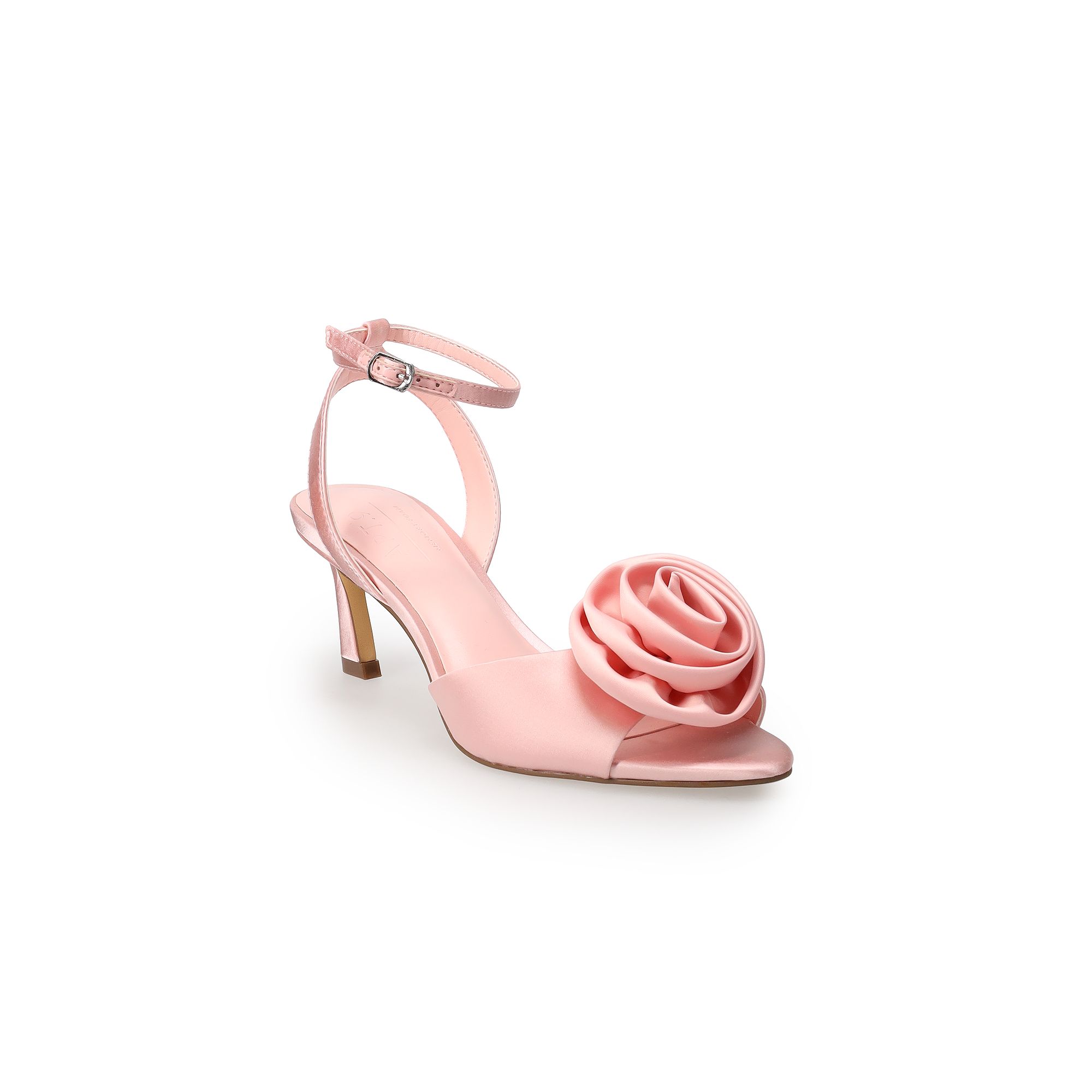 Apt. 9® Rosette Womens Heels, Size: 5, Pink
