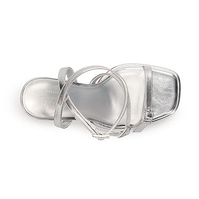 Apt. 9® Elluria Women's Three-Strap Buckle Dress Heels