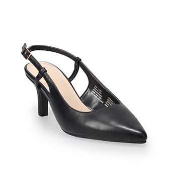Apt. 9® Mid Height Slingback Heels Women's Pointed Toe Shoes