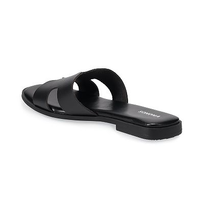Sonoma Goods For Life® Genza Women's Band Slide Sandals