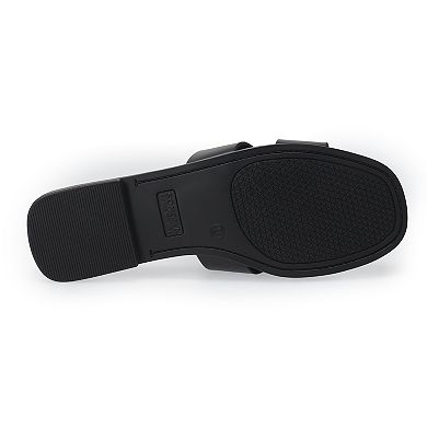 Sonoma Goods For Life® Genza Women's Band Slide Sandals