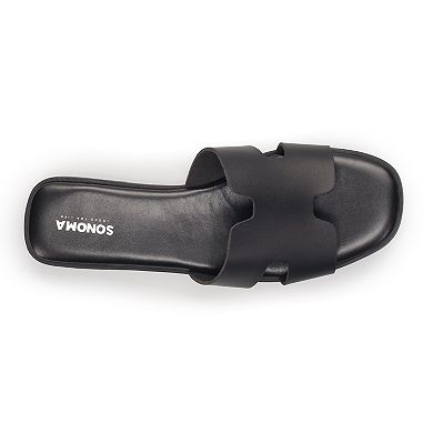 Sonoma Goods For Life® Genza Women's Band Slide Sandals