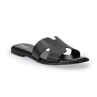 Sonoma Goods For Life® Genza Women's Band Slide Sandals