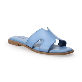 Sonoma Goods For Life® Genza Women's Band Slide Sandals